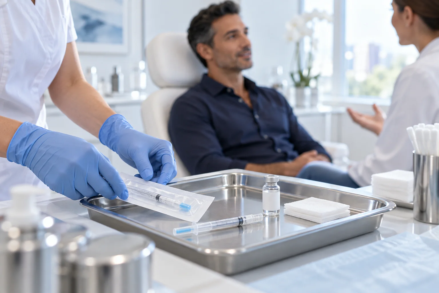 Illustrative injectables preparation